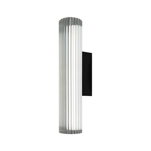 Kinkiet ścienny liniowy LED 6W 3CCT 30cm akryl czarny