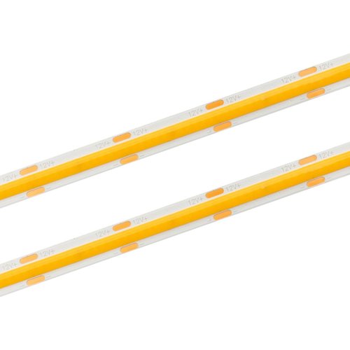 Taśma LED COB 12V Basic 10W 320 LED Ciepła 1m