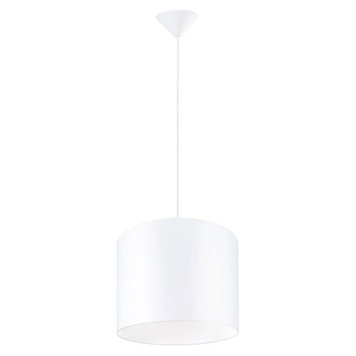 Lampa wisząca minimalistyczna Nova 30cm 1xE27 biała