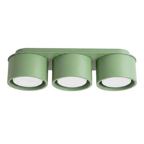 Lampa sufitowa potrójna tuba Modo 3xGx53 szałwiowa