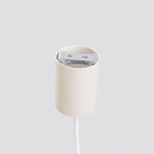 Lampa wisząca loftowa Estria 1xE14 beżowa