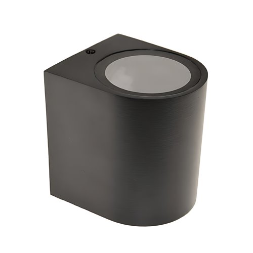 Lampa elewacyjna jednostronna GU10 Noris czarna