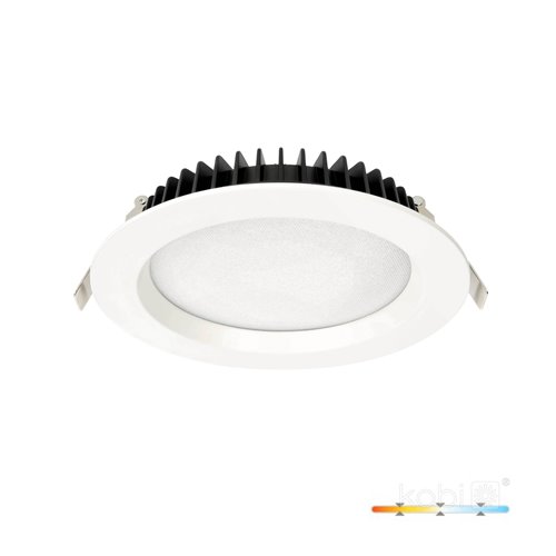 Panel LED okrągły IP44 podtynkowy NEXEYE 20W 2400lm 3CCT