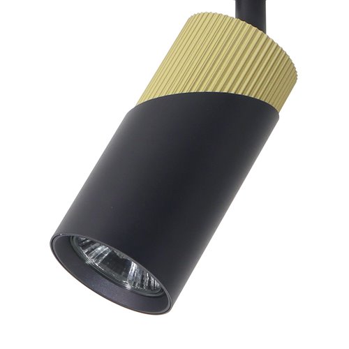 Reflektor szynowy 1-fazowy Neo GU10 czarno-złoty