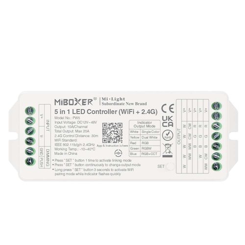 Mi-Light PZ2 sterownik LED Zigbee Mono-CCT 12V-48V 20A
