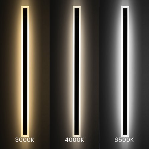 Lampa architektoniczna LED 30W 150cm Wow CCT czarna