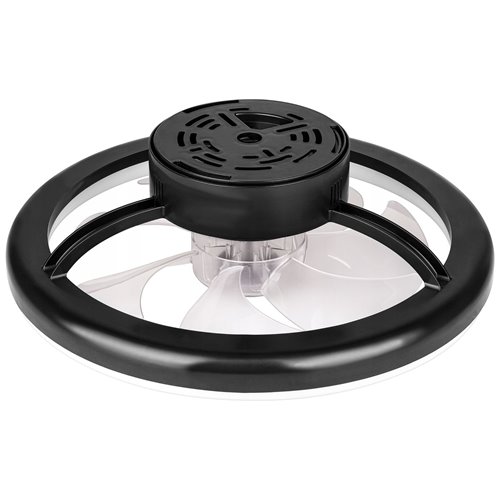 Plafon LED z wentylatorem Twist 36W+15W CCT 40cm czarny