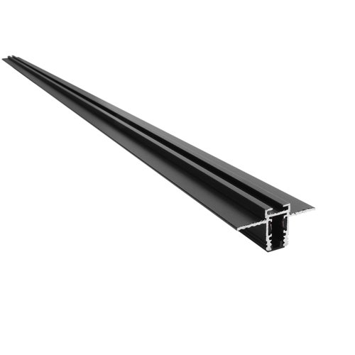 Szyna magnetyczna Micro-24V karton-gips 12,5mm czarna 100cm