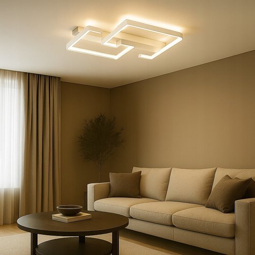 Żyrandol sufitowy LED Batten 29W biały 3CCT