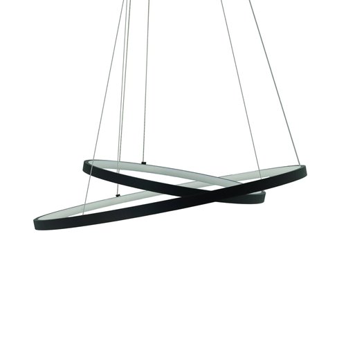 Lampa wisząca okręgi Duo Perro 54W CCT z pilotem