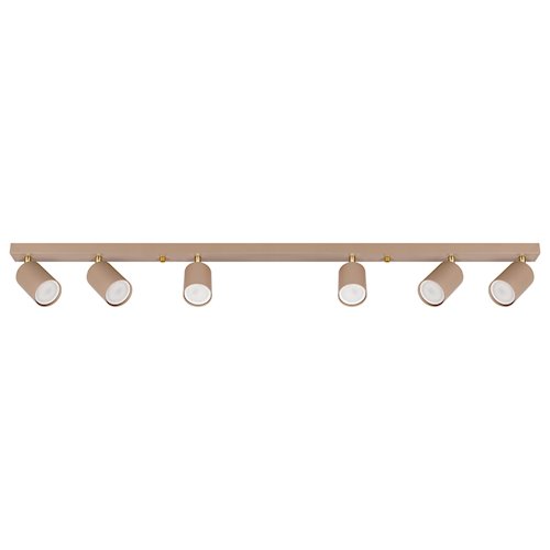 Listwa sufitowa 120cm z reflektorami Bueno 6xGU10 beżowa