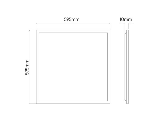 Panel LED 60x60 UGR19 Slim Prime 40W 4400lm 4000K