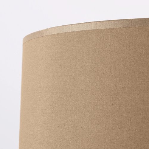 Lampa wisząca z abażurem Nevia 1xE27 taupe