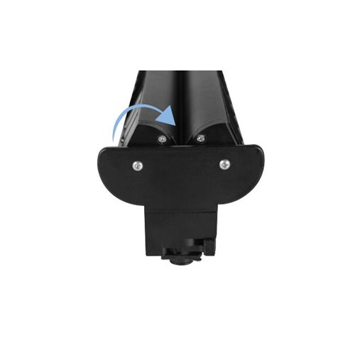 Lampa szynowa 3-fazy regulowana 120cm 96W 4000K czarna