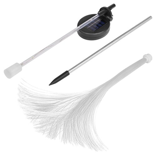 Lampa solarna LED RGB wbijana Meduza 77cm