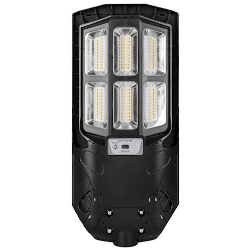 Lampa uliczna LED solarna REX 3300lm z czujnikiem i pilotem 3CCT