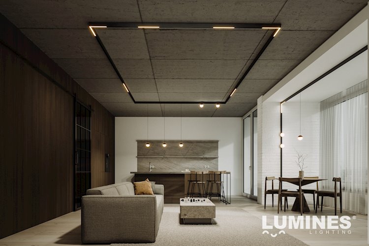 Lampa wisząca magnetyczna kula Genesis czarna 10W 3CCT