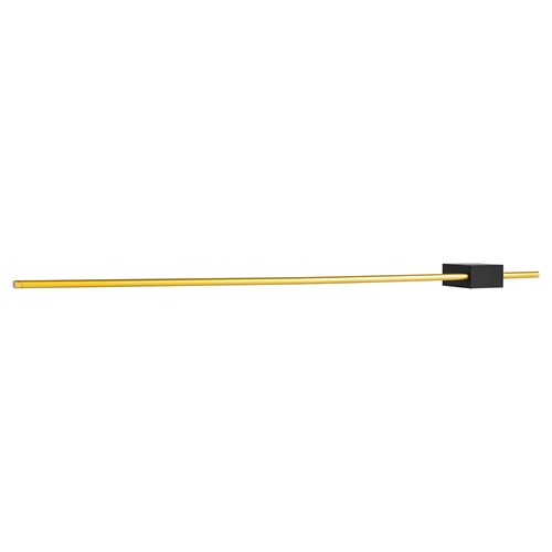 Kinkiet ścienny liniowy Costi 12W 120cm czarny-złoty