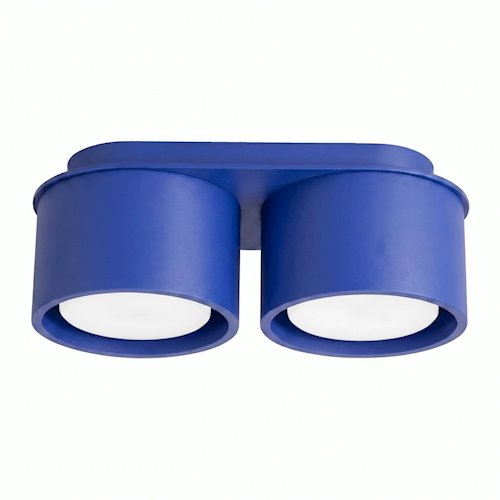 Lampa sufitowa podwójna tuba Modo 2xGx53 ultramarynowa