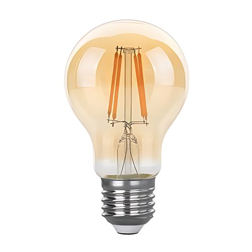 Żarówka LED E27 Filament A60 6W 3-Dimm Amber 2700K