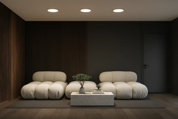 Panel LED okrągły Easy Flex 18W CCT z czujnikiem biały