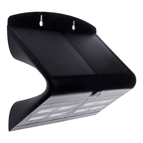 Kinkiet Solarny LED Butterfly Czarna 6,8W