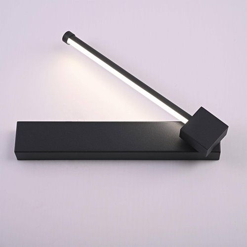 Kinkiet nowoczesny LED Sambro lewy 6W CCT 30cm czarny