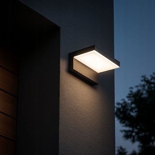 Lampa elewacyjna LED Hestio 9W czarna