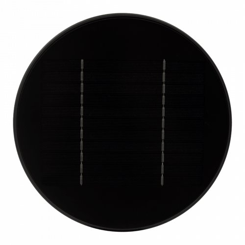 Lampa solarna elewacyjna Rondo z czujnikiem szara