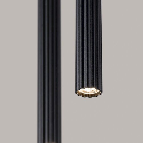 Lampa wisząca podwójna Arche 2xG9 okrągła czarna