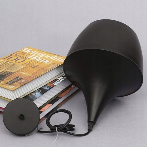 Lampa wisząca ORI Loft 1xE27 czarno-złota