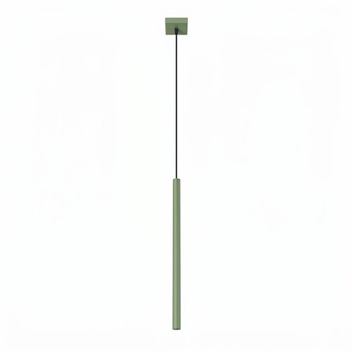 Lampa wisząca pojedyncza tuba Pastelo 1xG9 szałwiowa