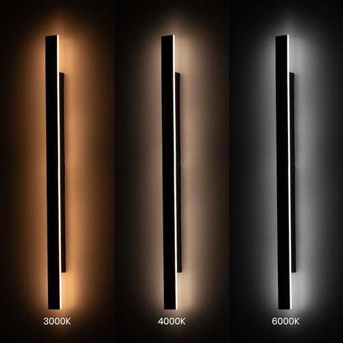 Lampa architektoniczna LED 20W 120cm Now CCT czarna