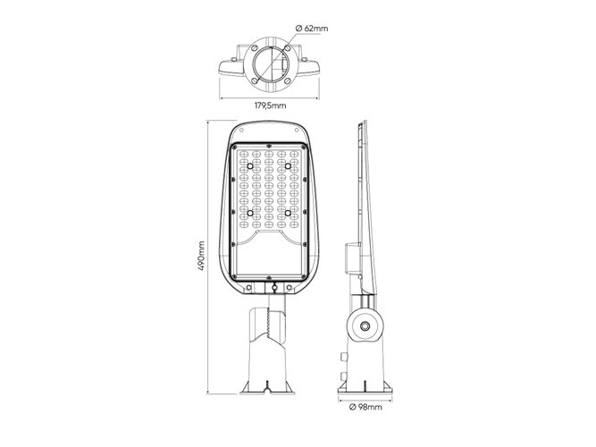 Lampa uliczna LED 50W STREETLITE