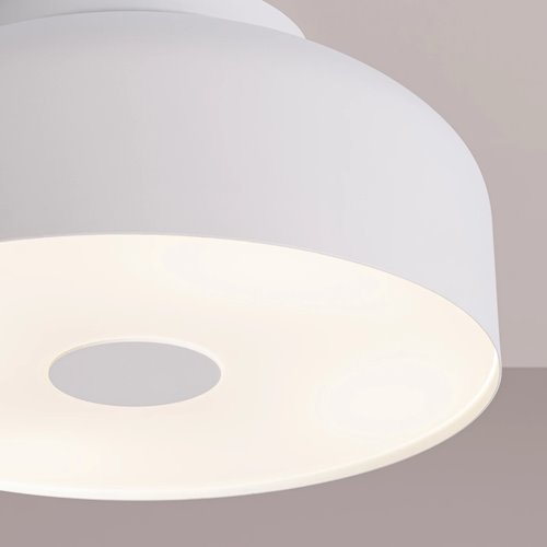 Lampa sufitowa okrągła Omiq 4xE27 biała