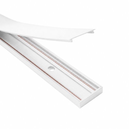 Szyna magnetyczna Slim Light Biała z zaślepkami 2m