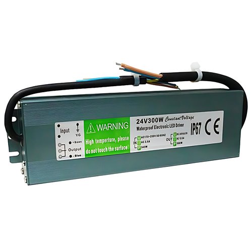 Zasilacz hermetyczny IP67 24V 300W 12,5A