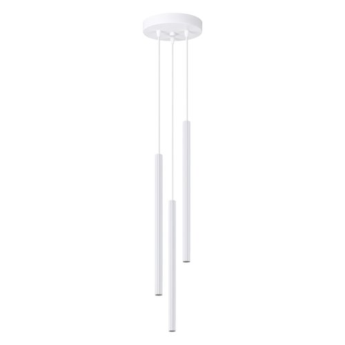 Lampa wisząca potrójna Arche okrągła 3xG9 biała