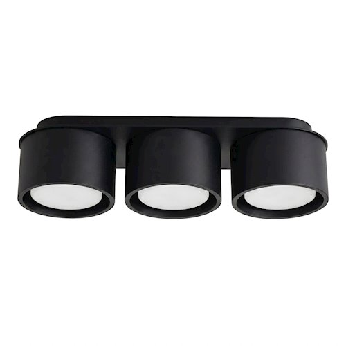 Lampa sufitowa potrójna tuba Modo 3xGx53 czarna