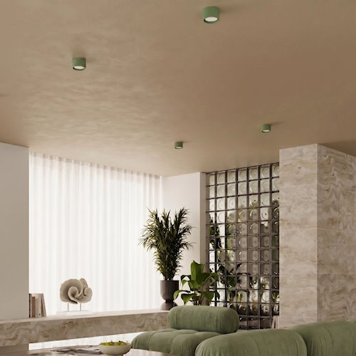 Lampa sufitowa tuba Modo 1xGx53 szałwiowa