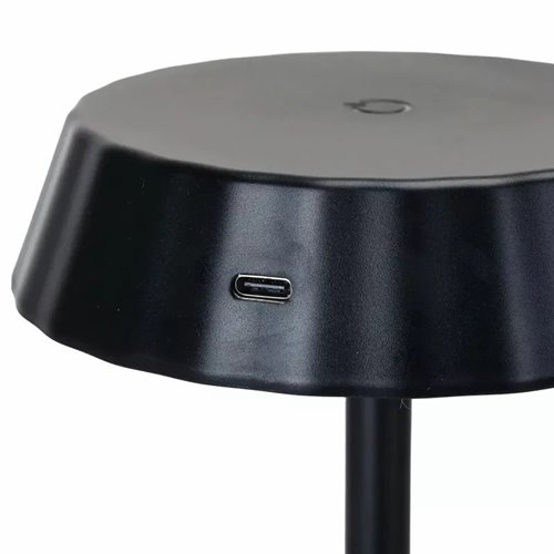 Lampka stołowa LED dotykowa 2,4W z akumulatorem czarna
