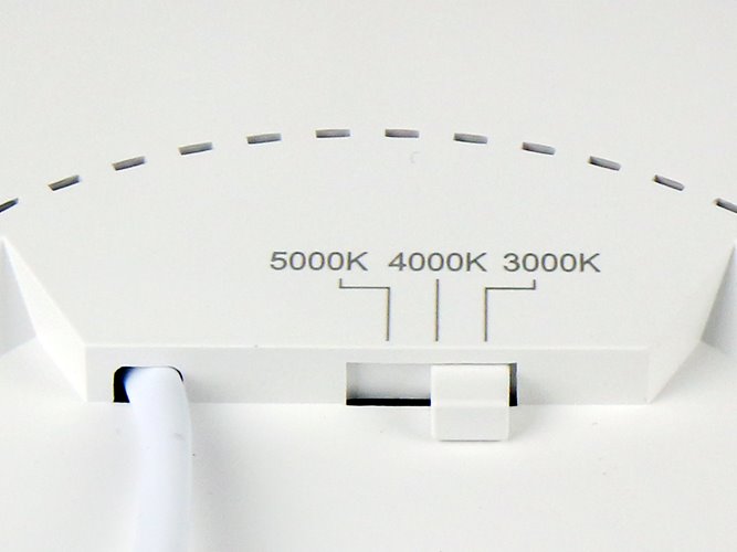 okrągły panel LED 24W easyfix barwa ciepła
