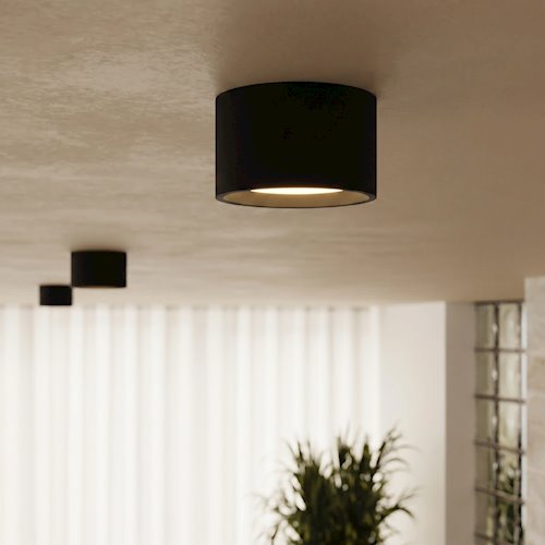 Lampa sufitowa potrójna tuba Modo 3xGx53 czarna
