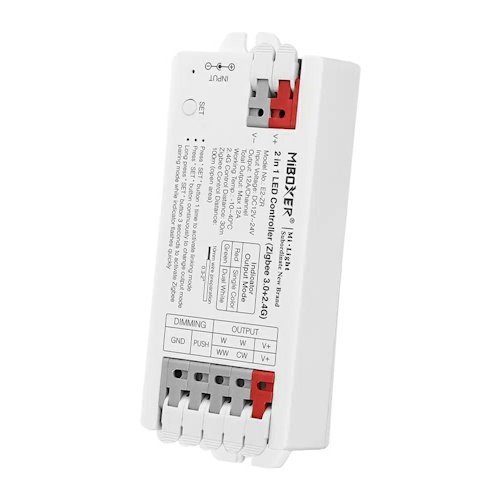 Mi-Light E2-ZR sterownik LED 2w1 Zigbee Mono/CCT 12V-24V 12A
