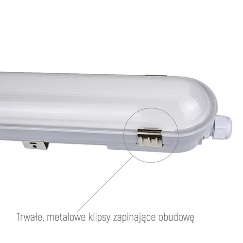 Lampa hermetyczna LED Genesis Duo 37W 5370lm 120cm