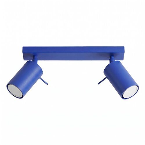 Kinkiet listwa z reflektorami Ring 2xGU10 ultramarynowy