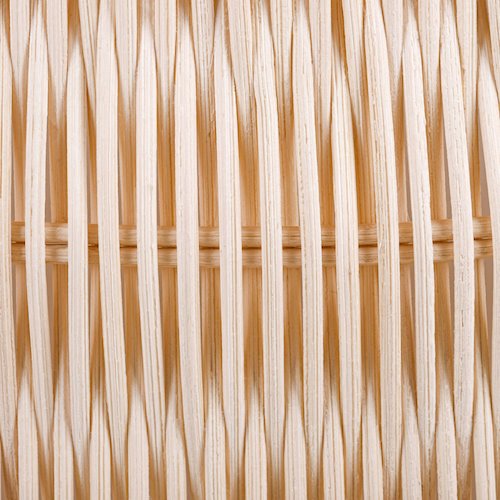 Lampa wisząca Boho 1xE27 z rattanowym kloszem 45cm