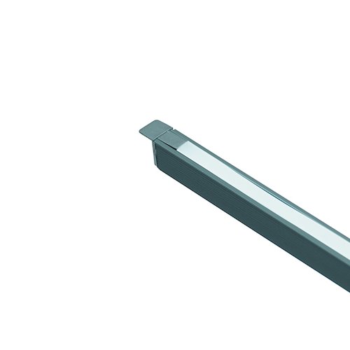 Profil LED wpuszczany wąski Tiny 7mm szary z kloszem 2m