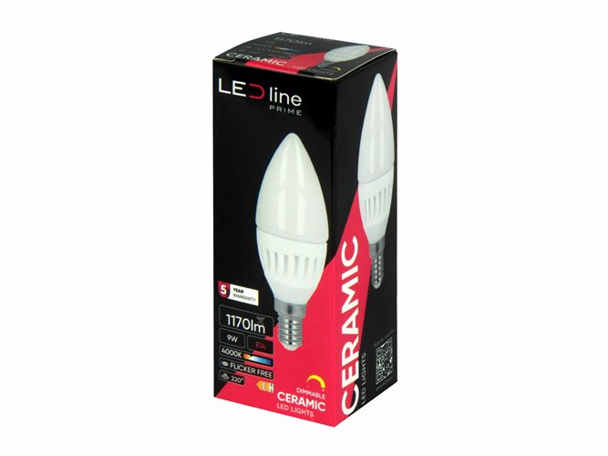 Żarówka LED E14 C37 Prime 9W 1260lm Neutralna