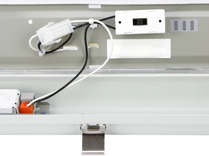 Lampa LED IP65 Ranger CNBOP 120cm 10-40W 3CCT moduł awaryjny 3h